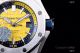 JF Factory V8 1-1 Best Audemars Piguet Diver's Watch Yellow Dial 3120 Movement (3)_th.jpg